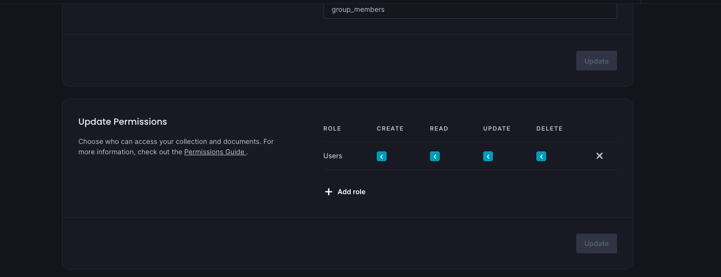 Appwrite Permissions